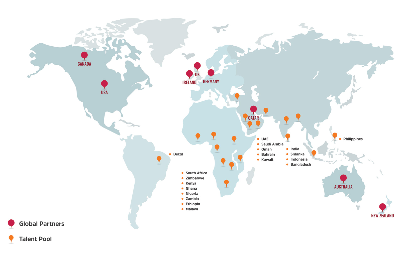 world map