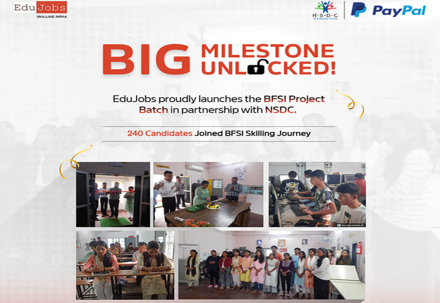 EduJobs Unlocks a Big Milestone with BFSI Project Batch Launch in Partnership